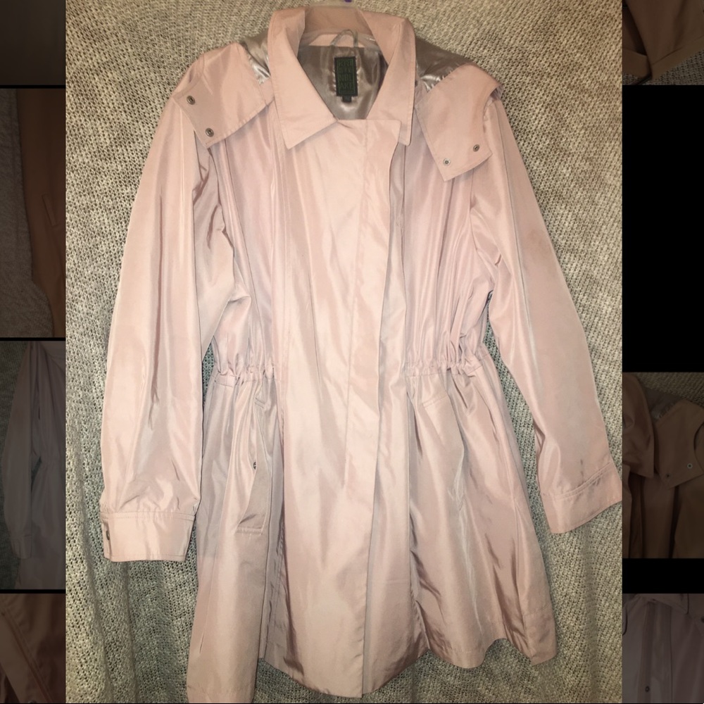 Kristen Blake Hooded Rain Coat